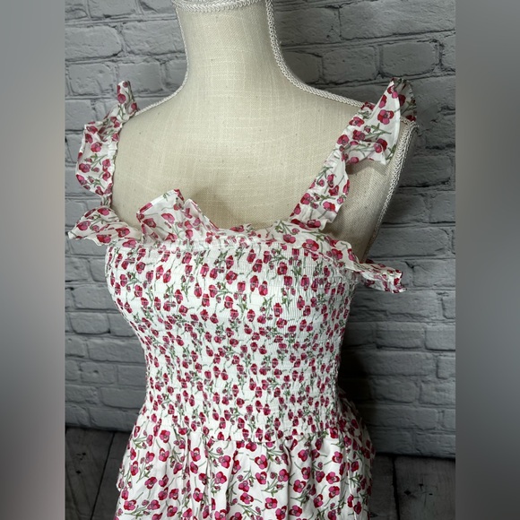 J crew liberty rose smocked top size XXS - Picture 3 of 11